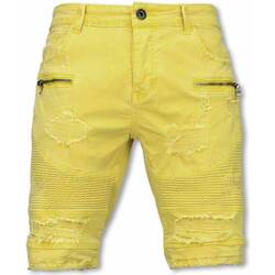Textil Homem Shorts / Bermudas Enos 70957793 Amarelo