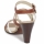 Sapatos Mulher Sandálias Karine Arabian JOLLY Conhaque / Bege / Branco