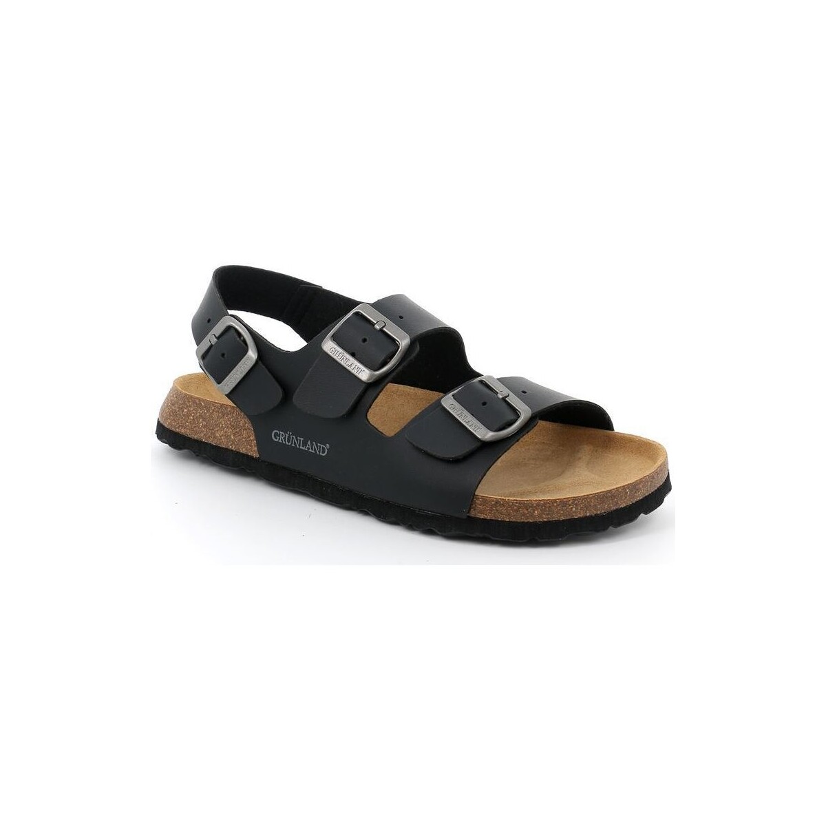 Sapatos Homem Sandálias Grunland DSG-SB3005 Preto