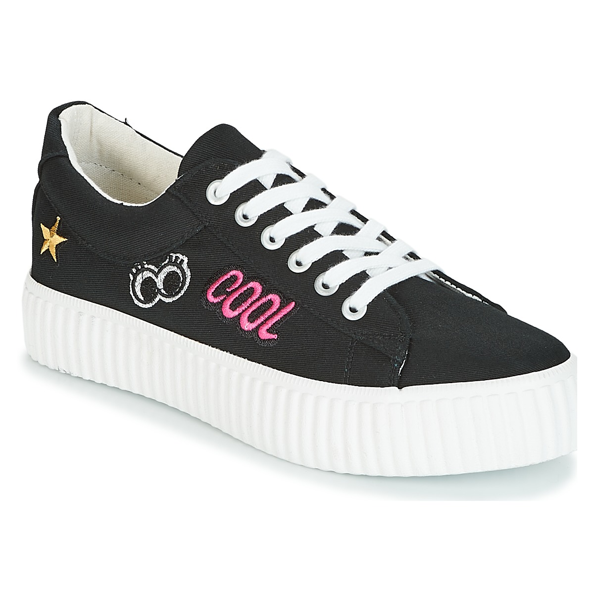 Sapatos Mulher Sapatilhas Coolway COOL Preto