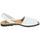 Sapatos Mulher Sandálias Avarca Cayetano Ortuño  Branco