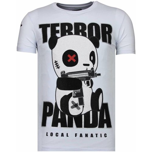 Textil Homem T-Shirt mangas curtas Local Fanatic 65014397 Branco