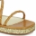 Sapatos Mulher Sandálias Marc Jacobs MJ16405 Castanho / Ouro