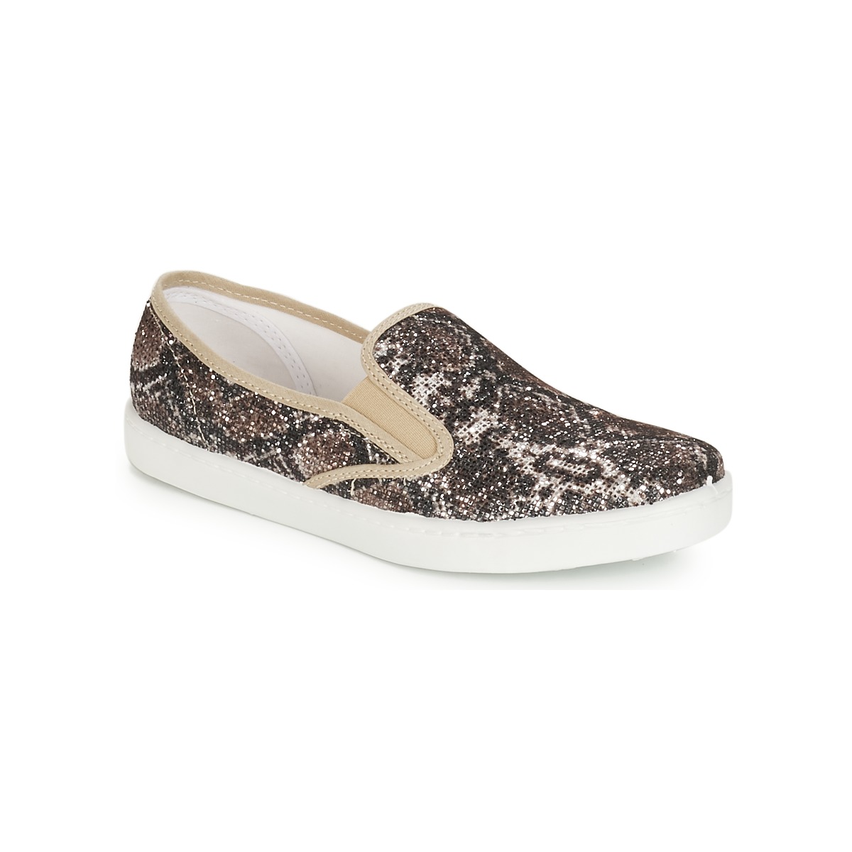 Sapatos Mulher Slip on André SAUVAGE Bege