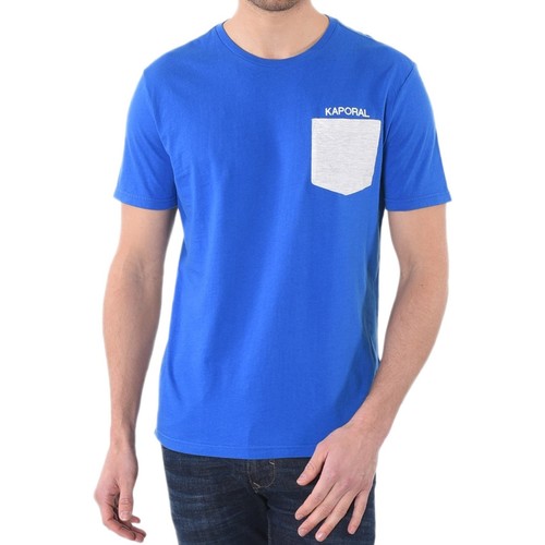 Textil Homem We11done logo-print colour-block T-shirt Kaporal 113771 Azul