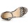 Sapatos Mulher Selecção a menos de 60 IVONGA Preto / Leopardo