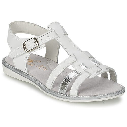 Sapatos Rapariga Sandálias a moda dos pequenosmpagnie ROLUI Branco