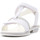 Sapatos Rapariga Sandálias Geox Giglio J82E2B 000BC C1000 Branco