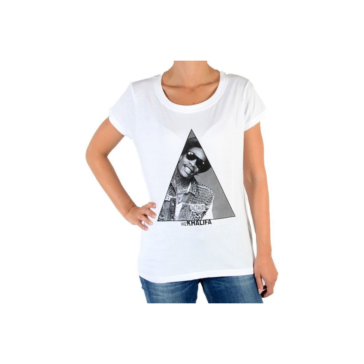 Textil Mulher T-shirts e Pólos Eleven Paris 32628 Branco