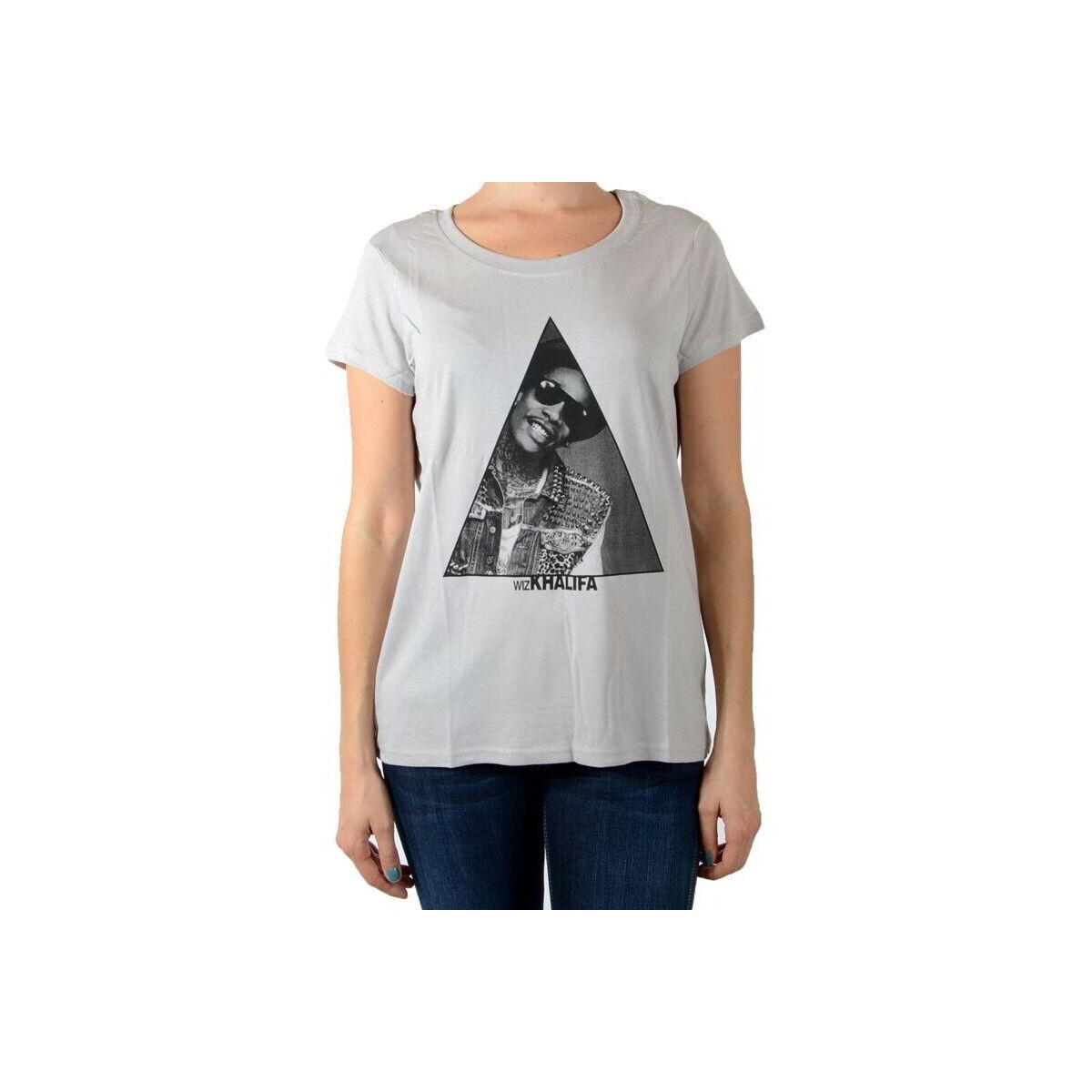 Textil Mulher T-shirts e Pólos Eleven Paris 36591 Cinza