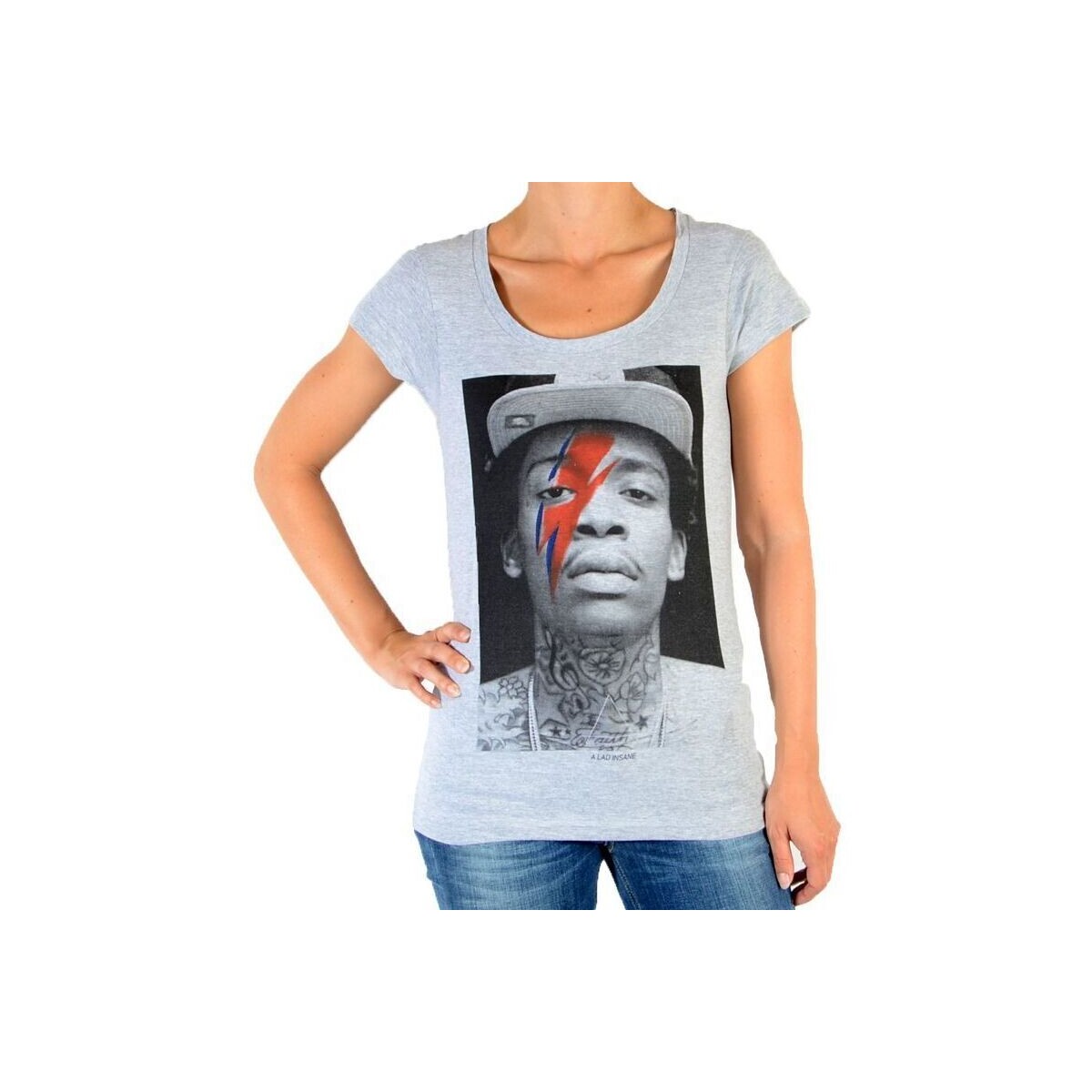 Textil Mulher T-shirts e Pólos Eleven Paris 32652 Cinza
