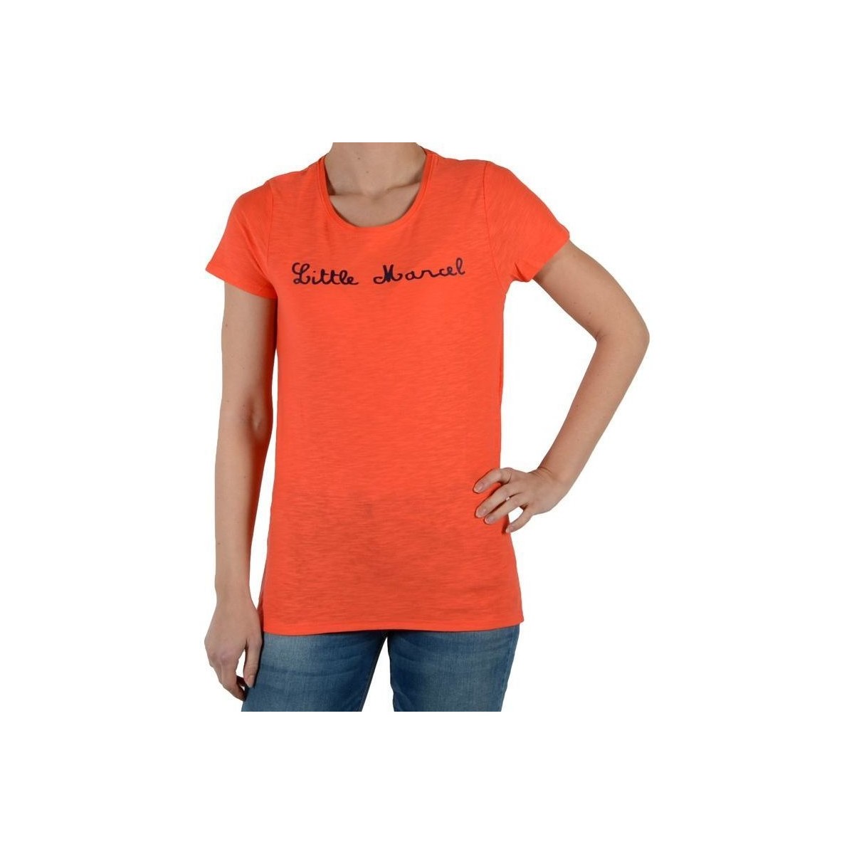 Textil Mulher T-shirts e Pólos Little Marcel 28450 Rosa