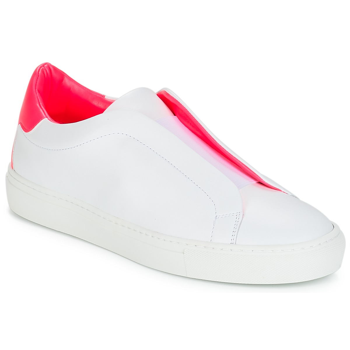 Sapatos Mulher Sapatilhas KLOM KISS Branco / Rosa