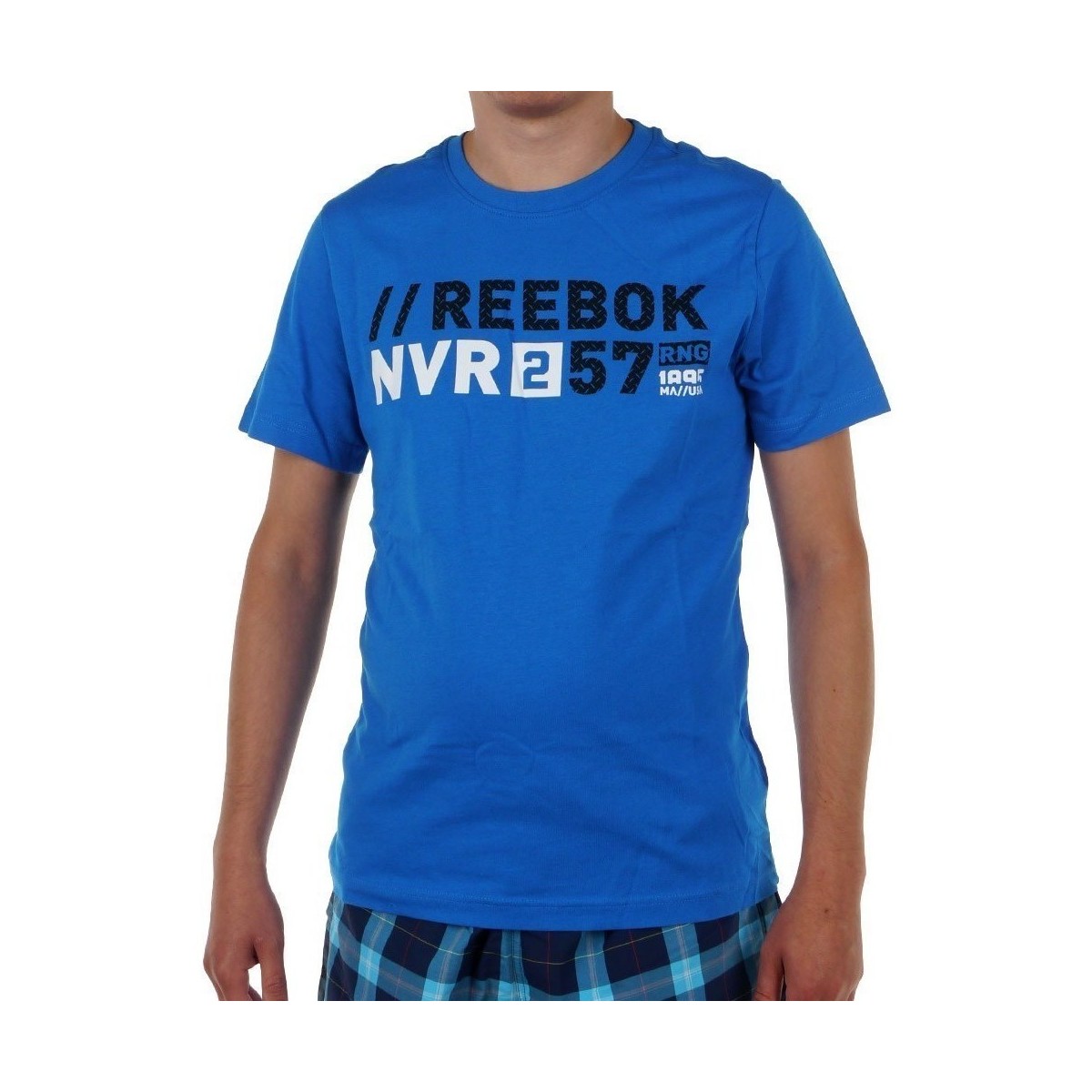 Textil Homem T-Shirt mangas curtas Reebok Sport Actron Graphic Azul