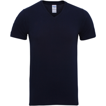 Textil Homem T-Shirt mangas curtas Gildan 41V00 Azul