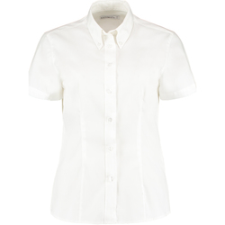 Textil Mulher camisas Kustom Kit KK701 Branco