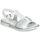 Sapatos Rapariga Sandálias GBB MESSENA Branco / Prata