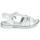 Sapatos Rapariga Sandálias GBB MESSENA Branco / Prata
