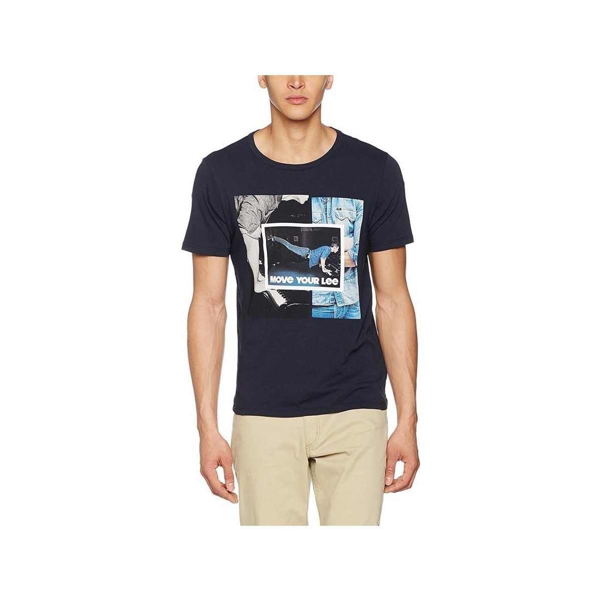 Textil Homem ASOS 4505 icon T-shirt dentraînement manches longues en tissu à séchage rapide Gris ® Photo Tee 60QEPS Azul