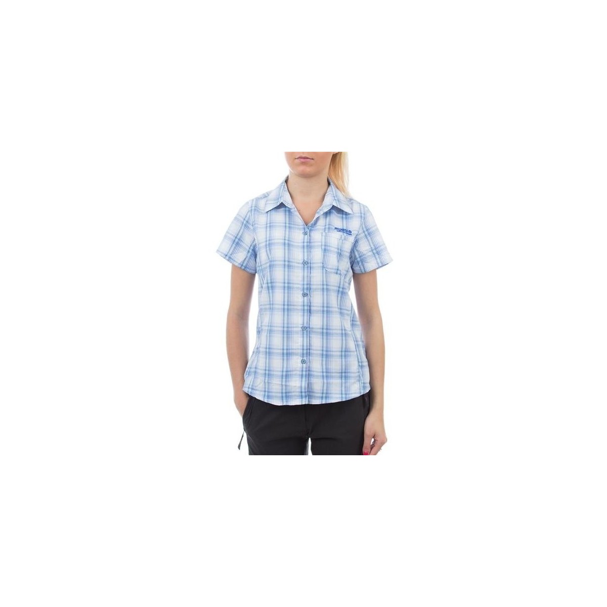 Textil Mulher camisas Regatta Tiro Vivid Viola RWS025-48V Azul
