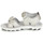 Sapatos Criança perforated lace-up sneakers SANDAL GLITTER JR Prata