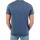 Textil Rapariga logo print short-sleeve T-shirt Schwarz 108114 Azul