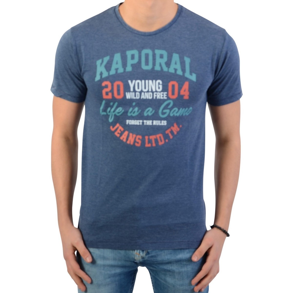 Textil Rapariga T-Shirt mangas curtas Kaporal 108114 Azul