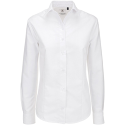 Textil Mulher camisas B And C SWO03 Branco
