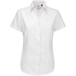 Textil Mulher camisas B And C SWO04 Branco