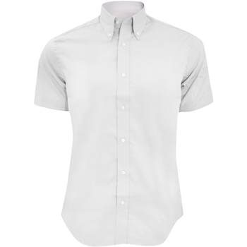 Textil Homem Camisas mangas curtas Kustom Kit KK187 Branco