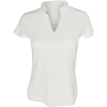 Textil Mulher T-Shirt mangas curtas Kustom Kit KK770 Branco