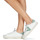 Sapatos Homem Sapatilhas Victoria BERLIN PIEL CONTRASTE Branco / Verde