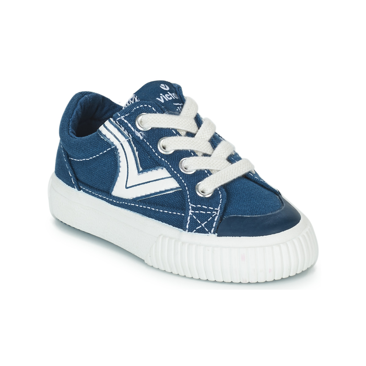 Sapatos Criança Sapatilhas Victoria TRIBU LONA RETRO Azul