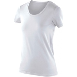 Textil Mulher T-Shirt mangas curtas Spiro S280F Branco