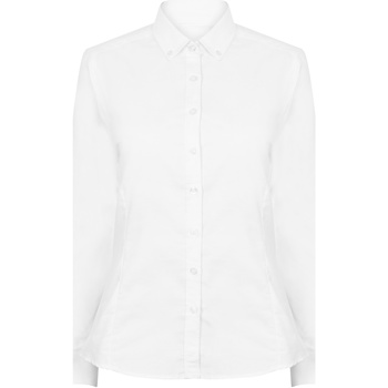 Textil Mulher camisas Henbury HB513 Branco