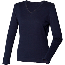Textil Mulher camisolas Henbury HB721 Azul